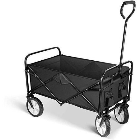 IPOWER Gardern Cart  max220 lbs, Black GLCARTGARDEN220B